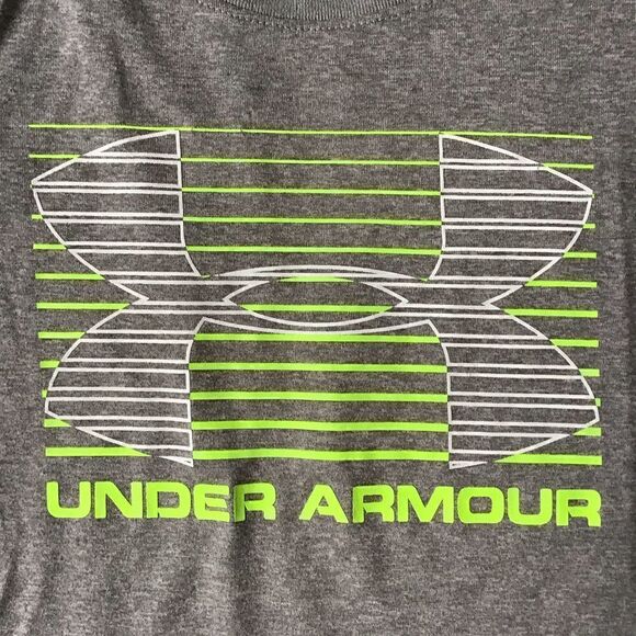 Under Armour Long Sleeve Neon Logo Shirt - Picture 2 of 7